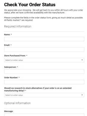 Kellys Check Your Order